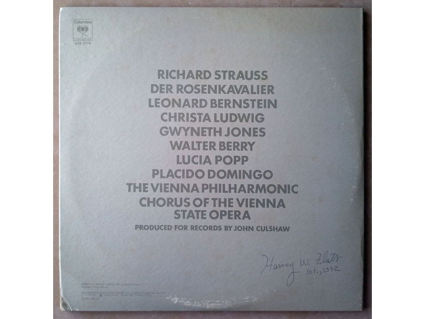 Columbia/Bernstein/R. Strauss - Der Rosenkavalier highlights / 2-LP set / / EX