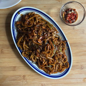 Used udon noodles instead and it’s still yummy!