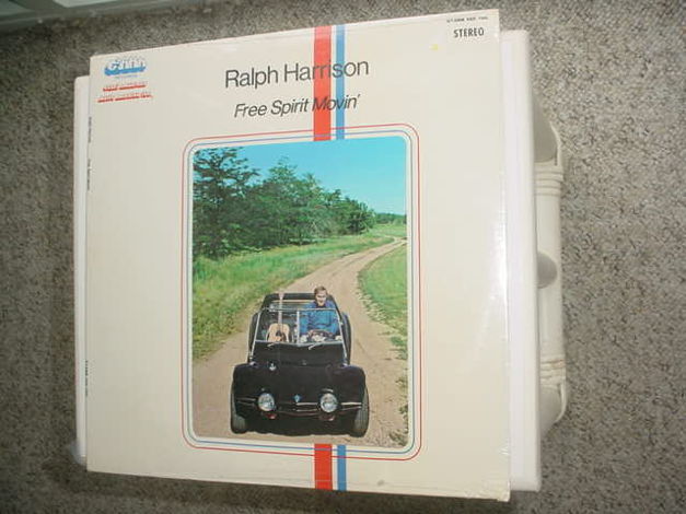 Ralph Harrison - free spirit movin SEALED LP RECORD