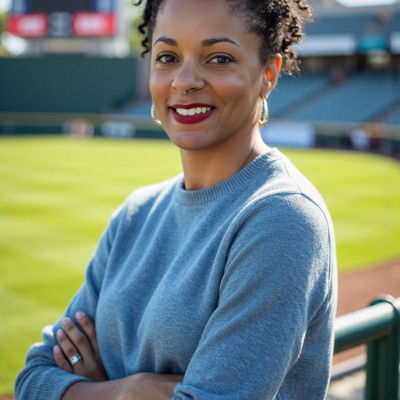 Photo generated by Secta Labs in style of Baseball Stadium Portraits