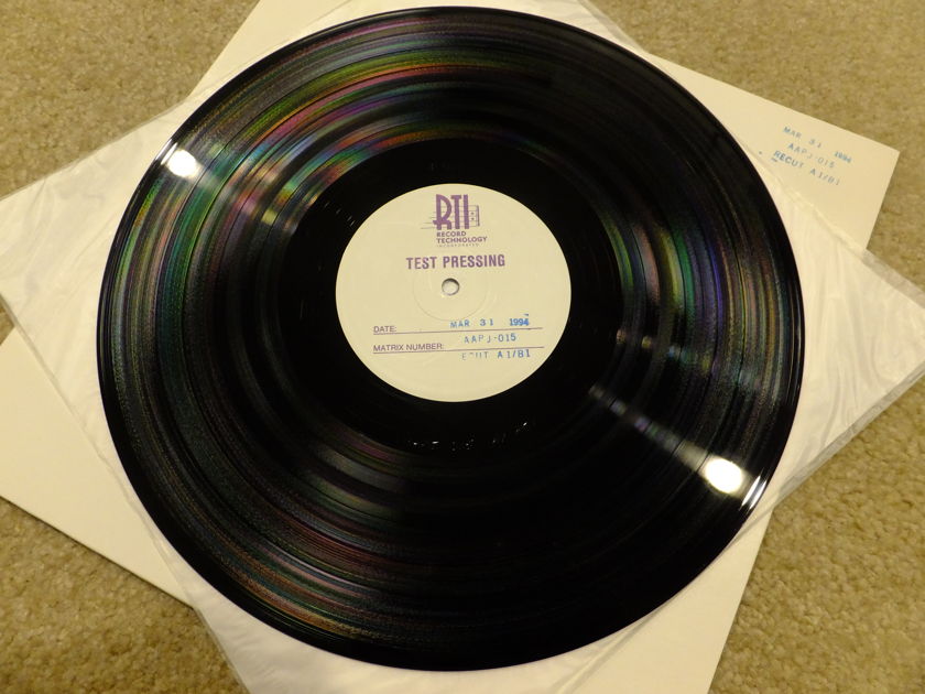 ANALOGUE PRODUCTIONS TEST PRESSING  - DUKE ELLINGTON RAY BROWN THIS ONES FOR BLANTON NM+ ULTRA RARE