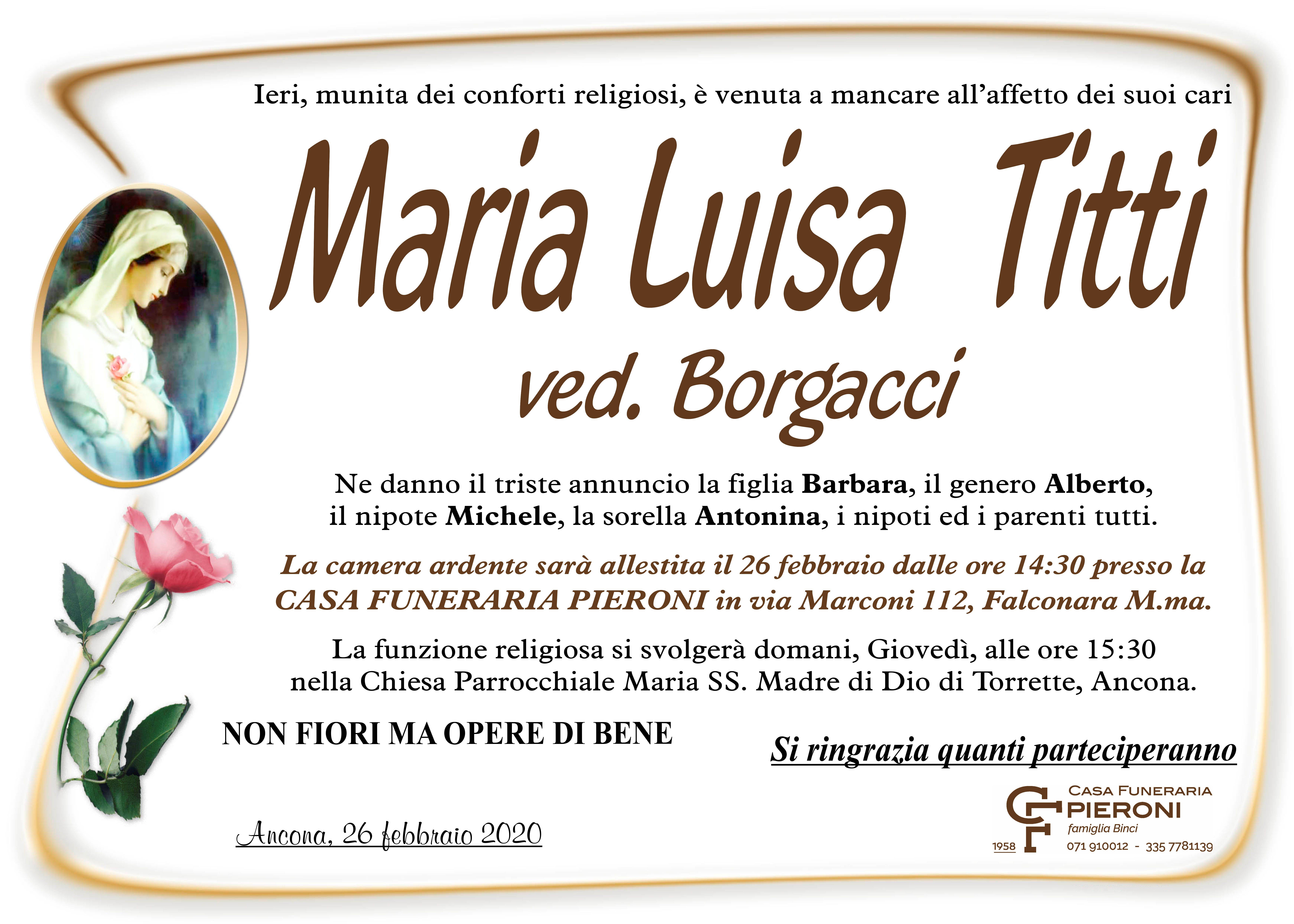 Maria Luisa Titti