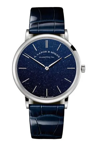 Saxonia Thin White Gold / Aventurine