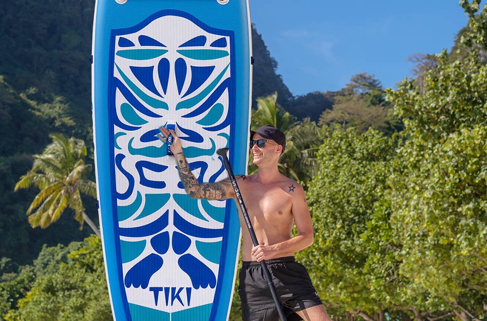 Funwater inflatable SUP is safe and suitable for new beginners