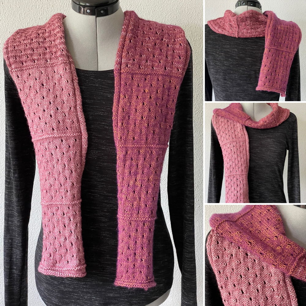 Knitted scarf Karlijn