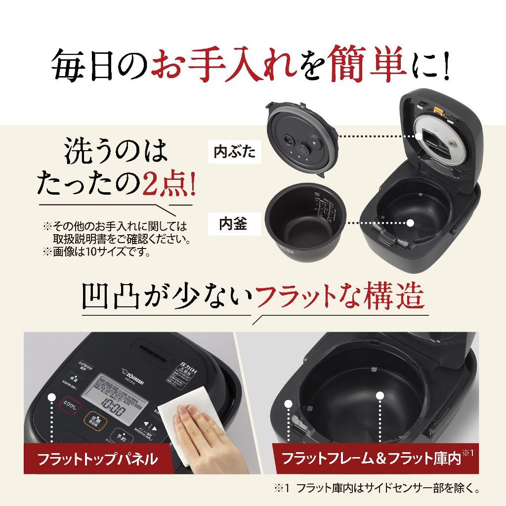 毎日のお手入れを簡単に