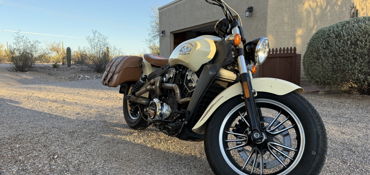 2017 INDIAN SCOUT motorcycle for rent near Tucson, AZ