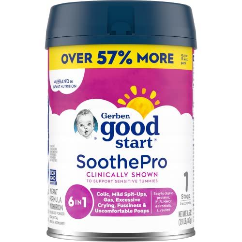 Enfamil NeuroPro ReadytoUse Baby Formula vs Gerber Good Start SoothePro Powder Infant Formula