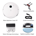 Robot lave-vitre et ses accessoires