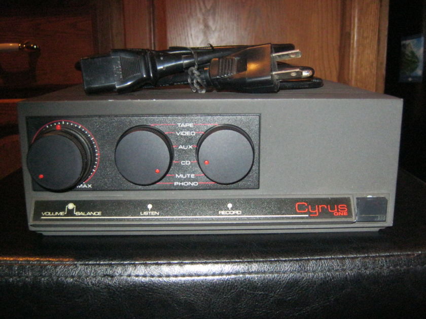 Mission  Cyrus 1  Integrated Amplifier