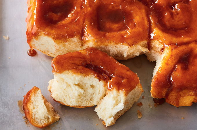 Brioches au caramel végétaliennes