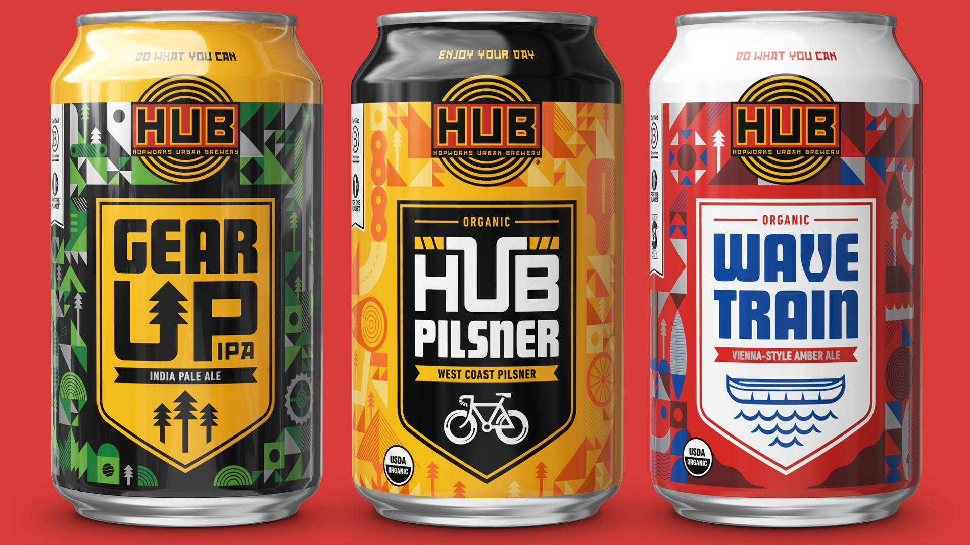 Featured image for Check Out The Fun and Graphic Packaging For Hopworks Urban Brewery