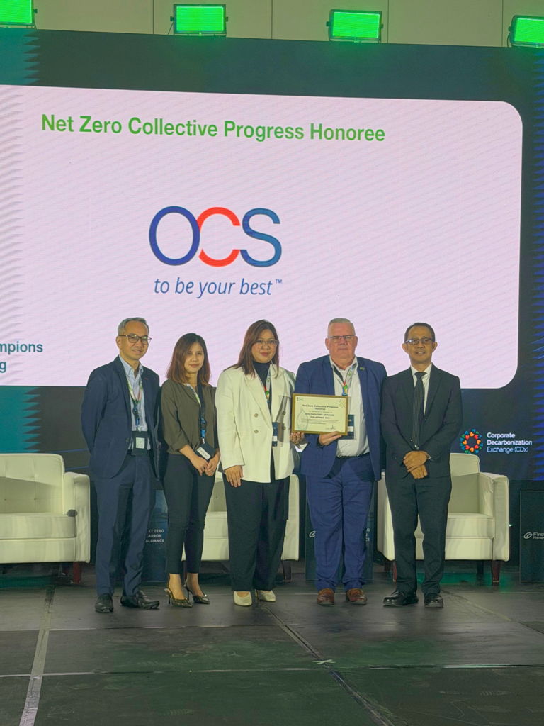 OCS Philippines Recognised for Collective Progress Towards a Net Zero Future 