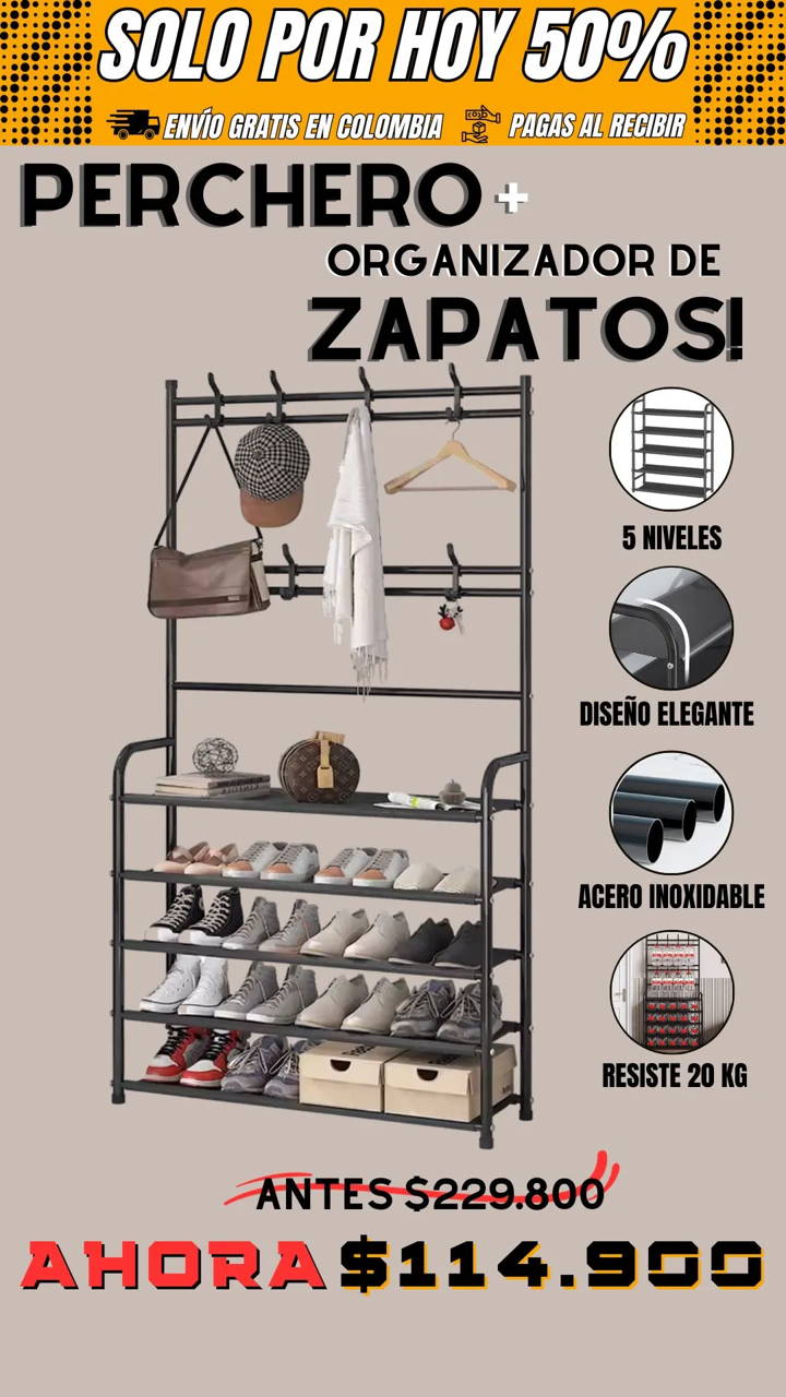 AMAZON ES PERCHERO ZAPATERO visual data 5
