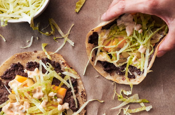 Smash Burger Tacos
