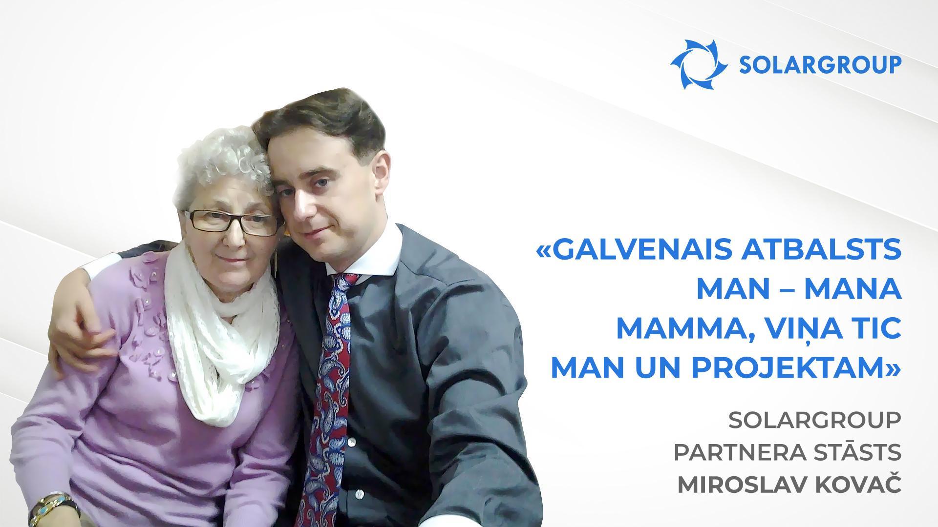 Projekts, kas padara laimīgu | Partnera Miroslav Kovač stāsts