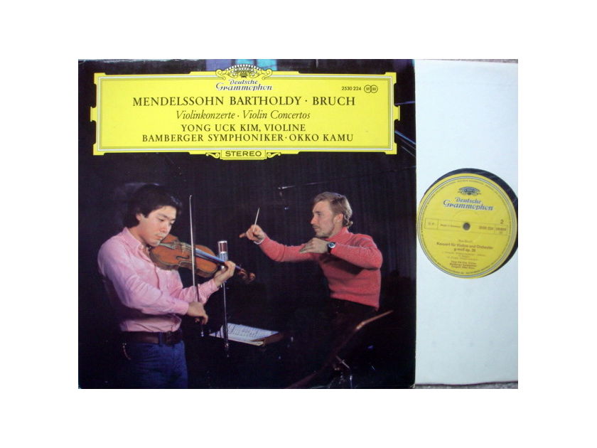 DG / YONG UCK KIM-KAMU, - Bruch-Mendelssohn Violin Concertos, NM!
