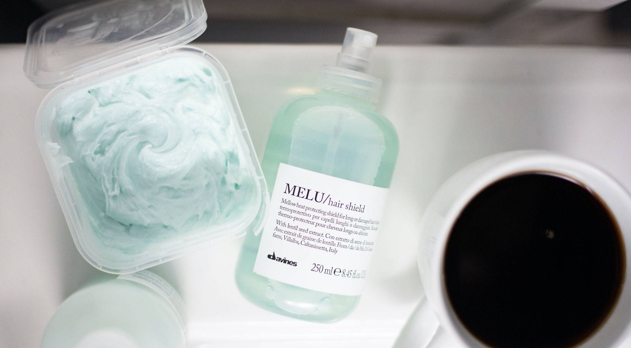 Davines Melu Hair Shield heat protectant spray