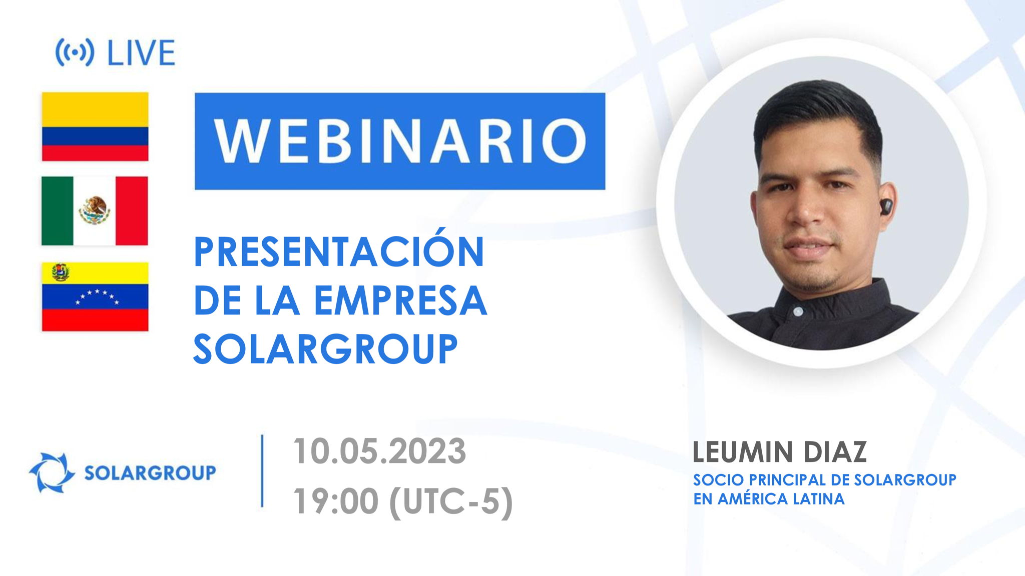 Latinoamerica. Presentación de la empresa financiera internacional SOLARGROUP