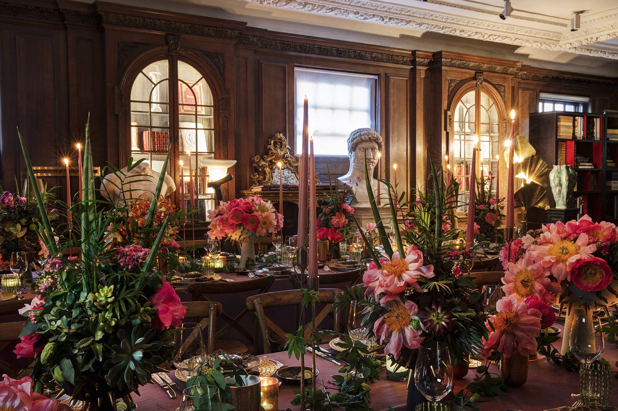 Wild at Heart flowers for L'Objet in Tulum with Fiona Leahy