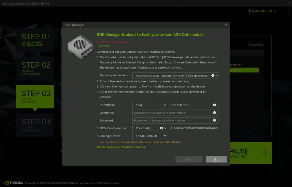 SDK Manager step-3 end