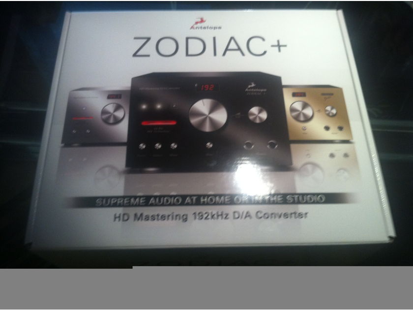 Antelope Zodiac+ DAC & AudioQuest Carbon 1.5m (Sealed Boxes) Zodiac+