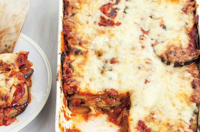 Aubergines <i>alla parmigiana</i>