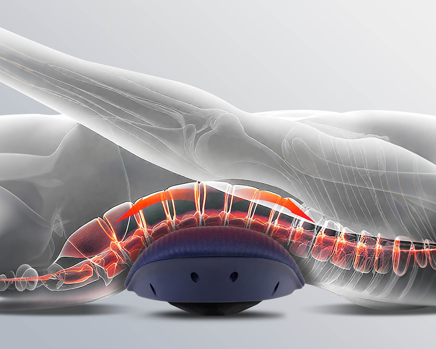 Multifunction Lumbar Traction Massager