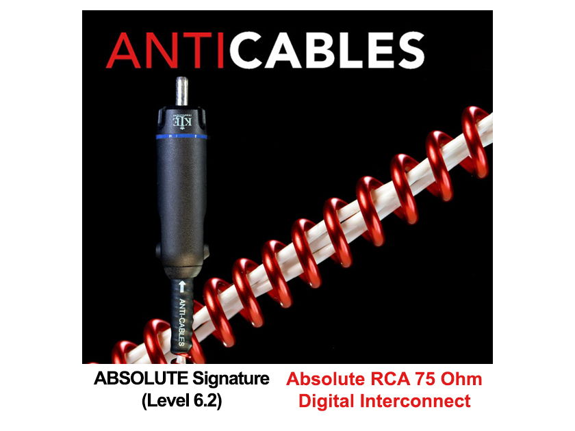 ANTICABLES Level 6.2 ABSOLUTE Signature 1.5m Digital Cable