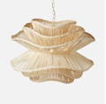 Rattan chandelier