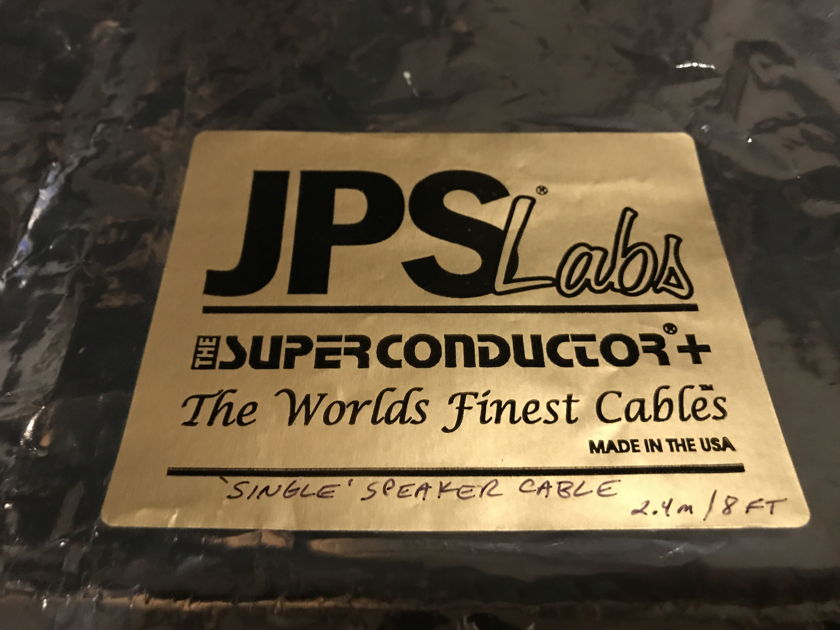 JPS Labs Superconductor + Amazing Cables...8 Feet Long