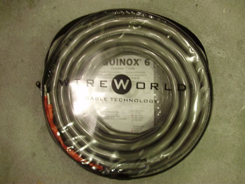 WireWorld Equinox 6 Speaker Cable  WireWorld Equinox 6 Speaker Cable  single For center Channel,Mint