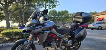 2020 DUCATI MULTISTRADA 1260 S GRAND TOUR motorcycle for rent near Davie, FL