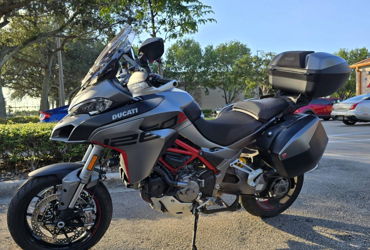 2020 DUCATI MULTISTRADA 1260 S GRAND TOUR motorcycle for rent near Plantation, FL