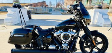 2025 HARLEY-DAVIDSON STREET BOB motorcycle for rent near Salt Lake City, UT