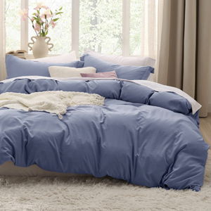 Bedsure Duvet Cover Queen Size - Soft Prewashed Queen Duvet Cover Set, 3 Pieces