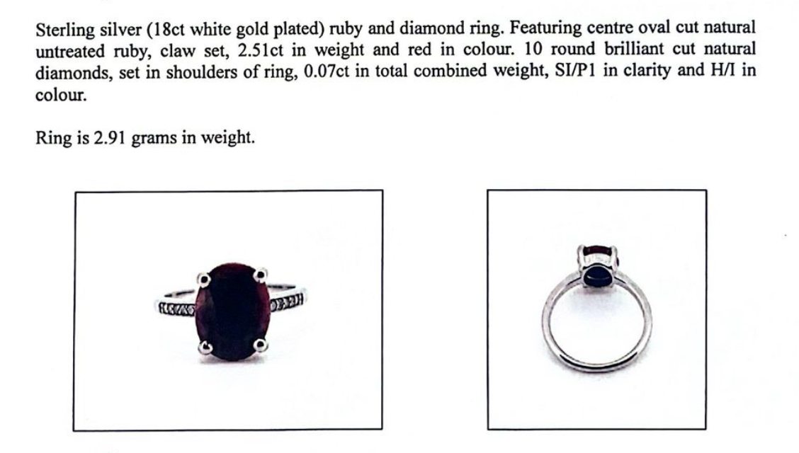 Natural Ruby & Diamond Ring (2.51ct)