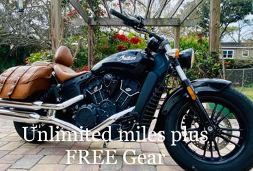 2017 INDIAN SCOUT SIXTY motorcycle for rent near Tampa, FL