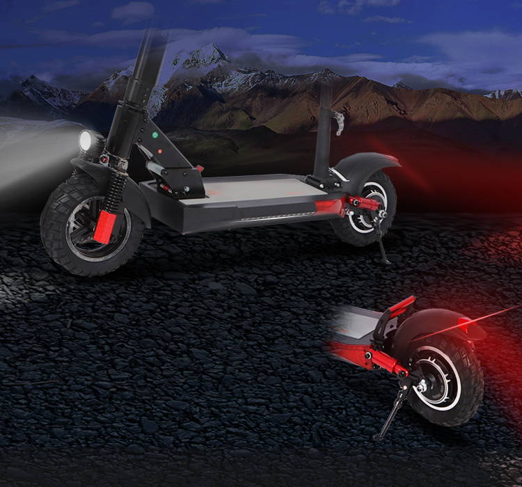 KugooKirin M4 Folding Offroad Electric Scooter 500W Motor 45KM Range