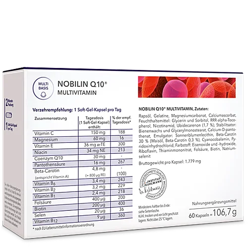 Nobilin Q10 Multivitamine en Capsules