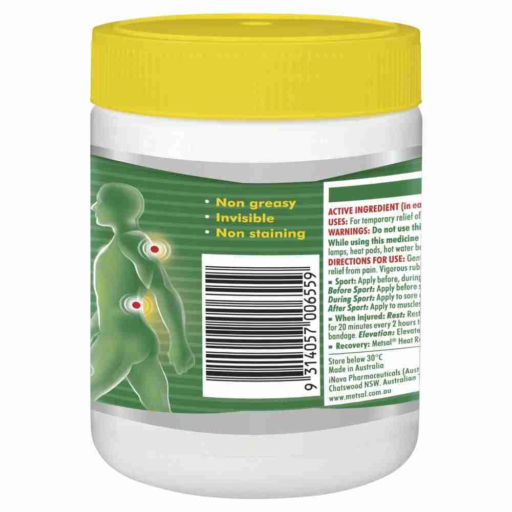 Metsal Heat Rub Cream 500G - Image 4