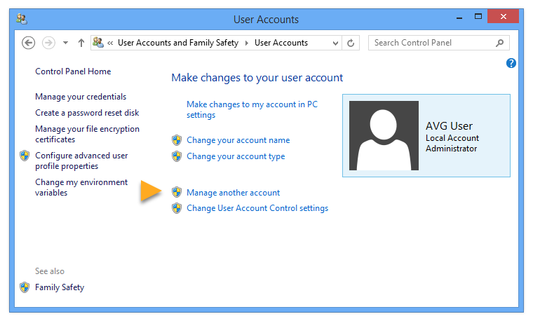 Managing Your AVG Account