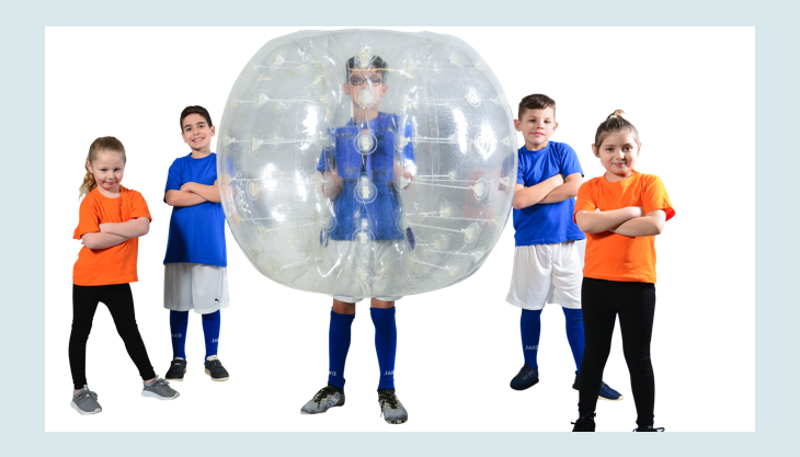 bubblefootball kindergemischt bumperz