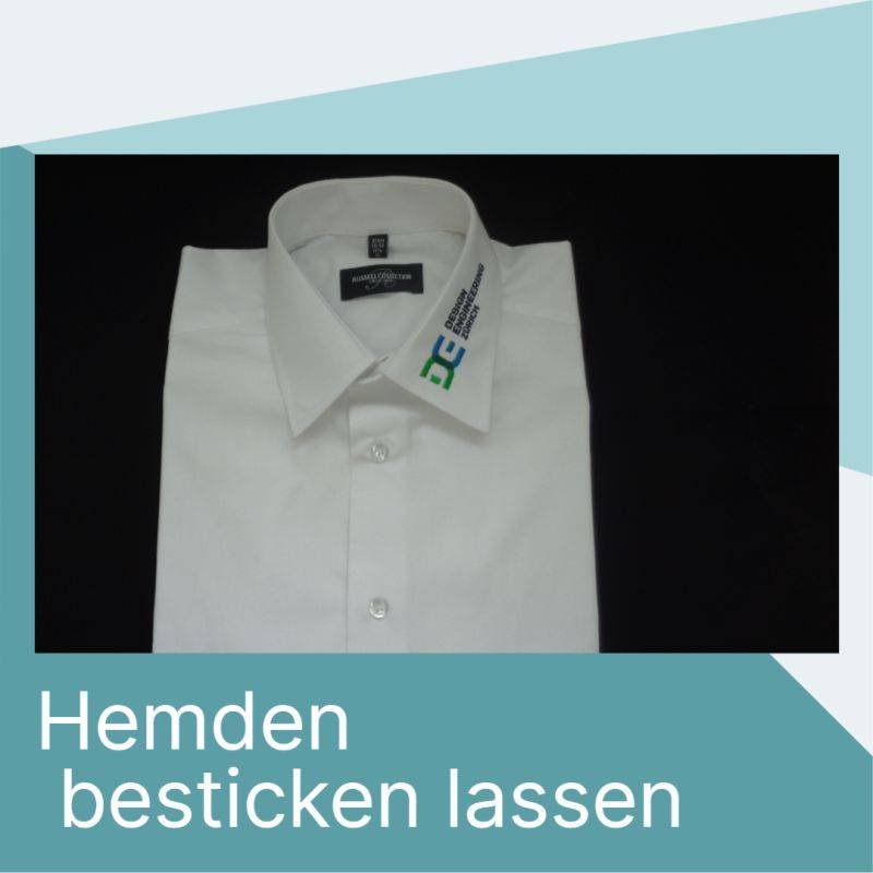 Besticken Sie Ihre Hemden mit Firmen Logo