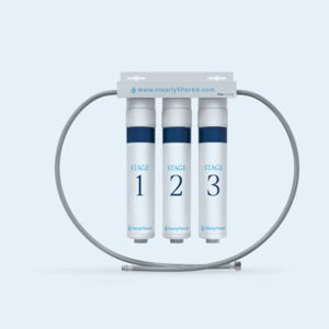 3-Stage Under the Sink Water Filter System | Fluoride Filter Water Bottles & Pitchers to Remove Contaminants – Clearly Filtered