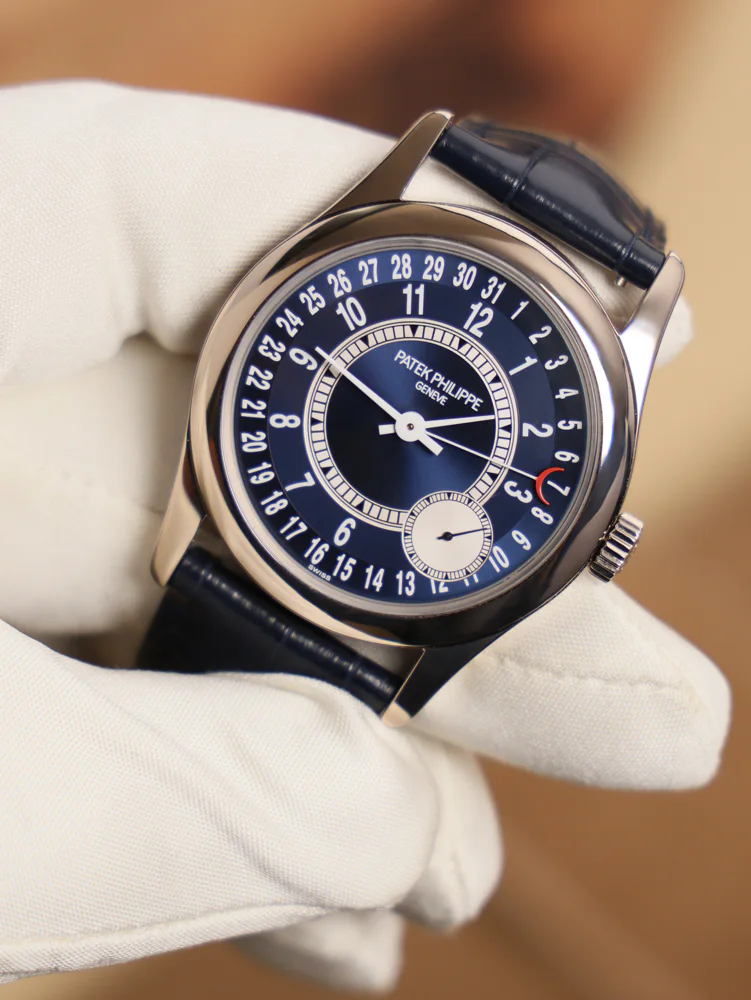 White Gold Blue Dial Box and Papers 2016, image 1