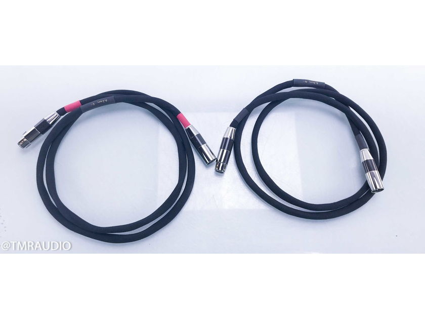 Morrow Audio 10 Year Anniversary XLR Cables 1.5m Pair Balanced Interconnects (15926)