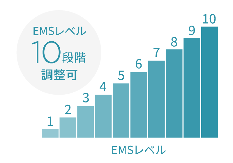 10段階のEMSレベル