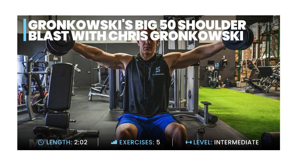 Chris Gronkowski lifting weights