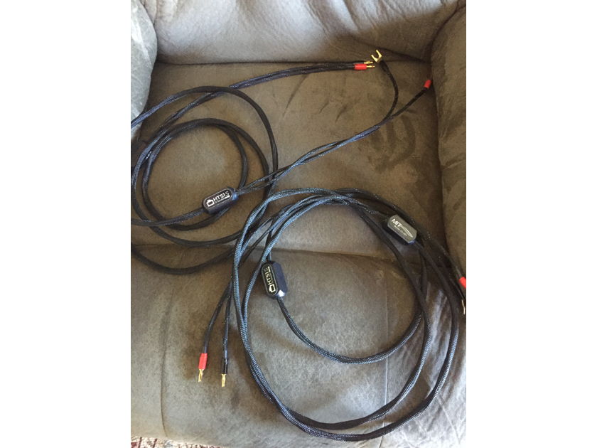MIT Cables Hts1s 8 foot speaker cables  9 poles of articulation  must read!!